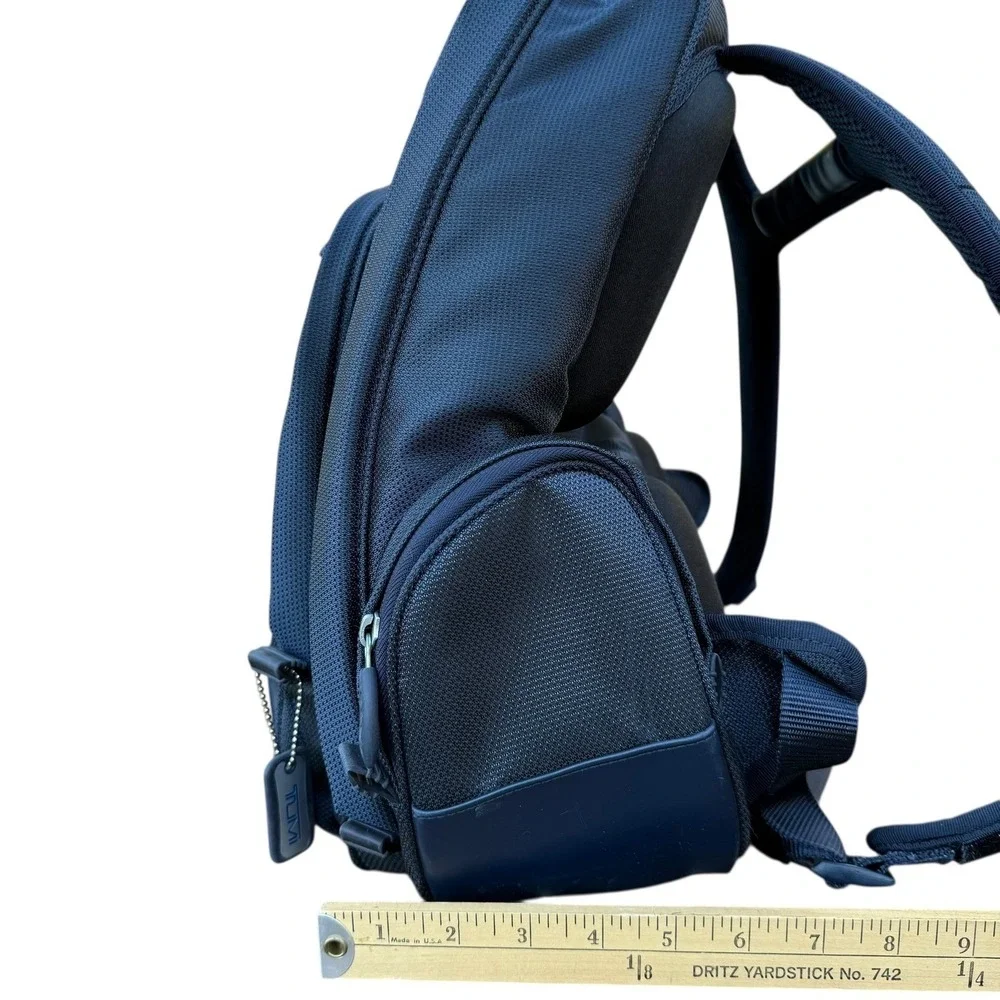 Tumi T-Tech‎ Laptop Backpack Navy Blue Ballistic Nylon Commuter Bag 522MB
